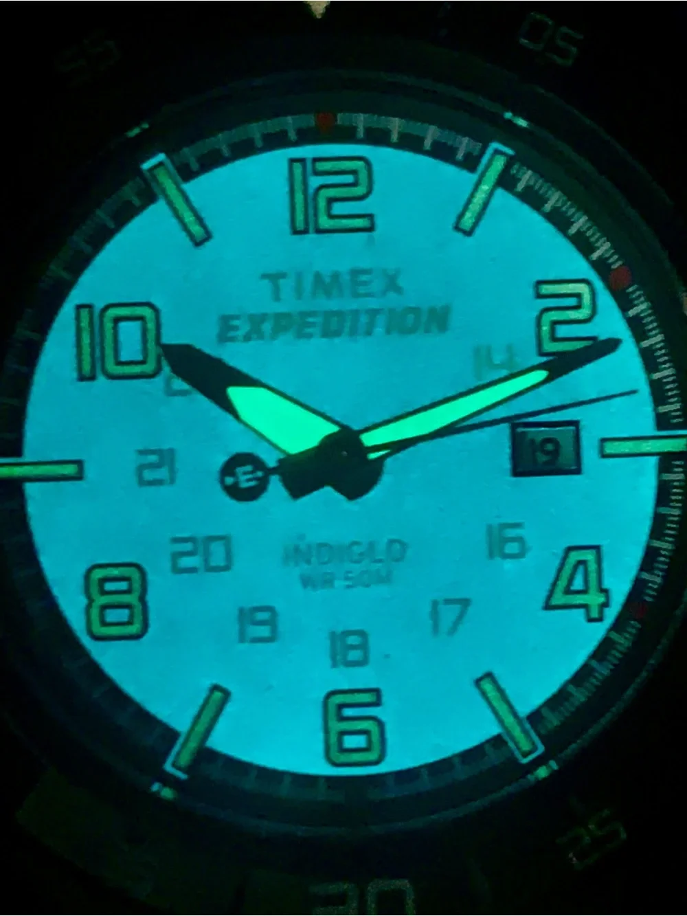 TIMEX EXPEDITION RUGGED CORE Men’s Field Military Wristwatch Indiglo Date Works
